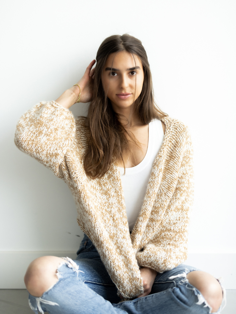 The Tweed Cardigan – Clinton Hill Cashmere Company