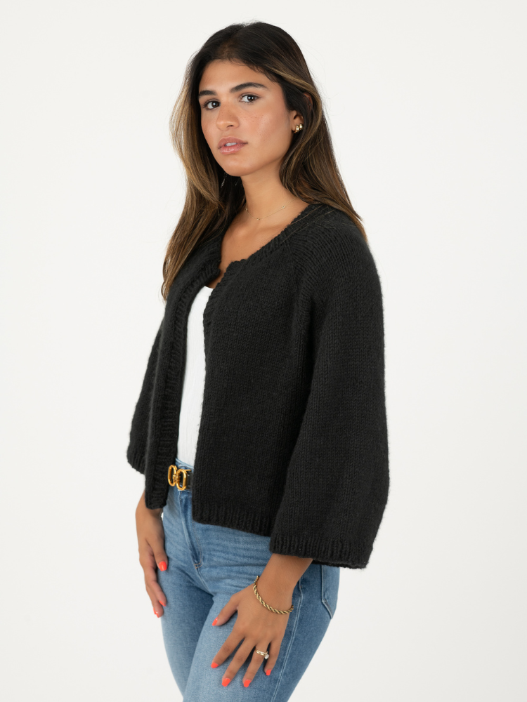 Cropped Classic Cardi – Clinton Hill Cashmere Company Cropped Classic Cardi – Clinton Hill Cashmere Company