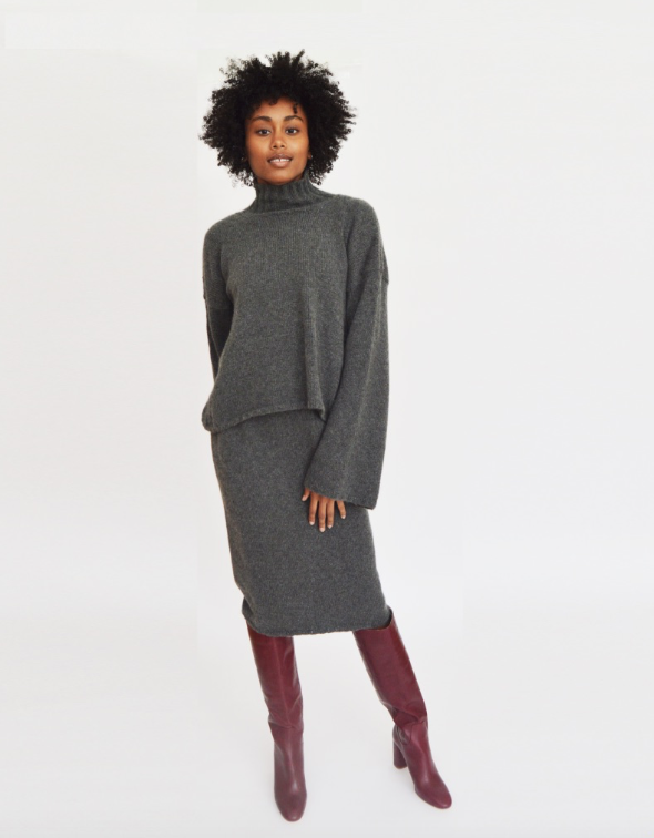 The Fall Set Skirt Clinton Hill Cashmere Company