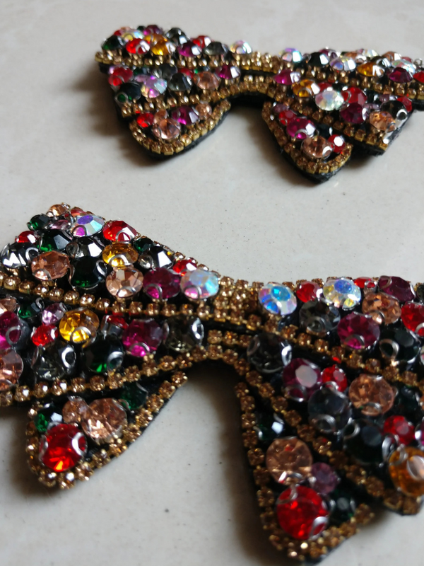 Bow- Gem Embellishment