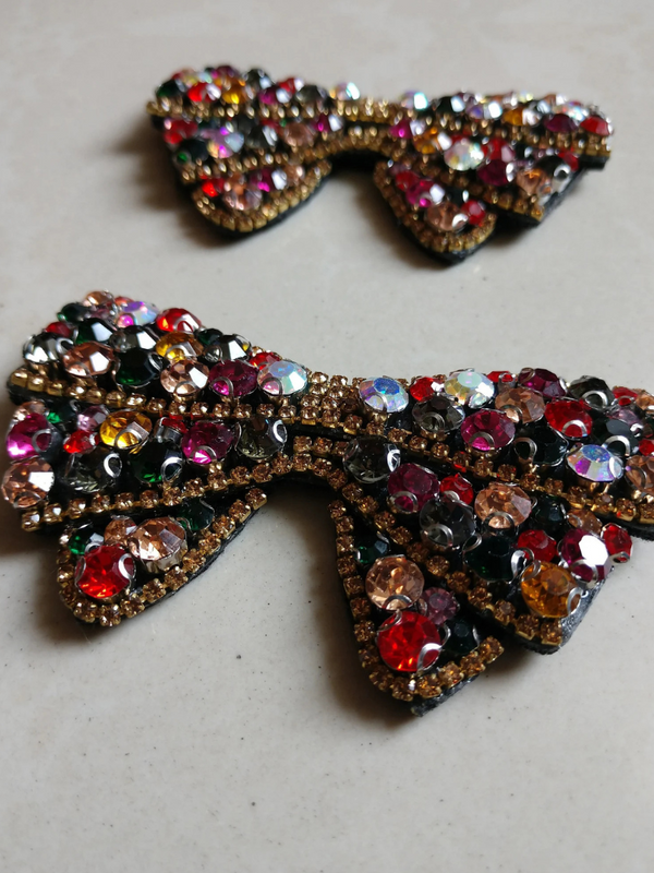 Bow- Gem Embellishment