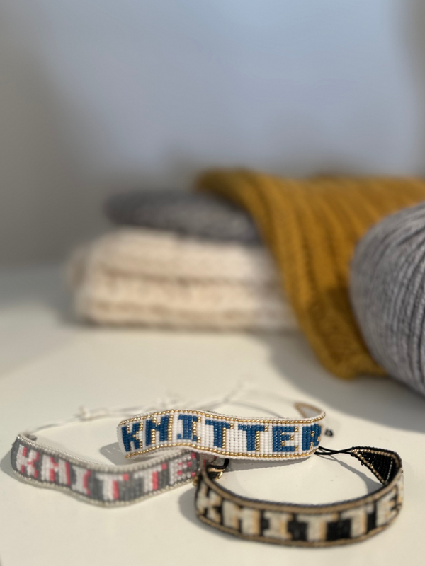 Moio "KNITTER" Hand-Beaded Bracelets