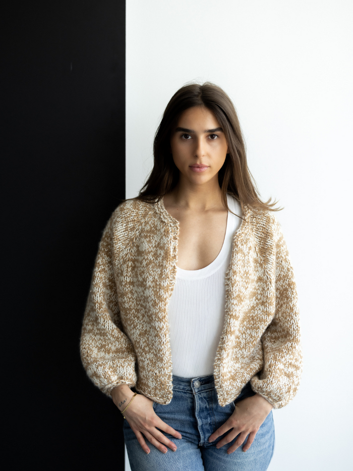 The Tweed Cardigan – Clinton Hill Cashmere Company The Tweed Cardigan – Clinton Hill Cashmere Company