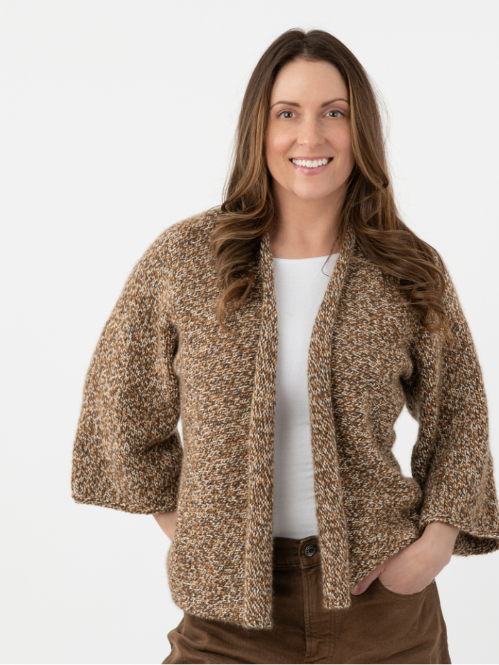Quotidian Melange Jacket – Clinton Hill Cashmere Company