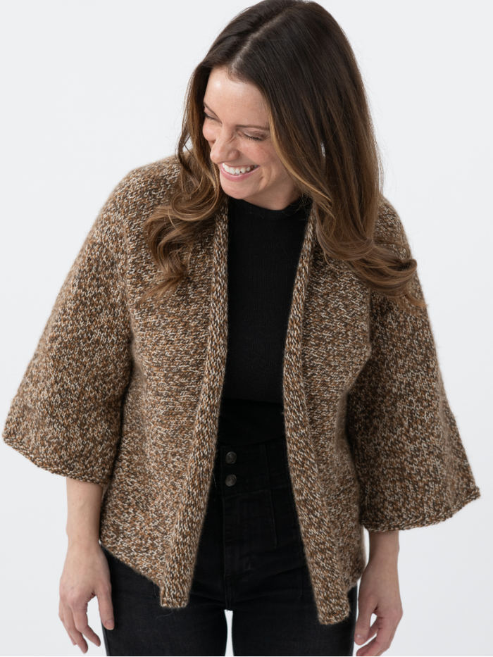 Quotidian Melange Jacket – Clinton Hill Cashmere Company