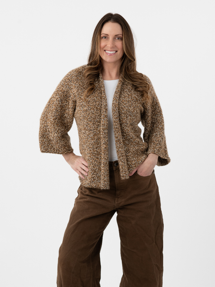 Quotidian Melange Jacket – Clinton Hill Cashmere Company