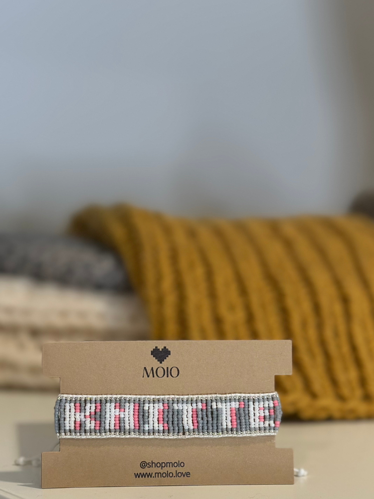Moio "KNITTER" Hand-Beaded Bracelets