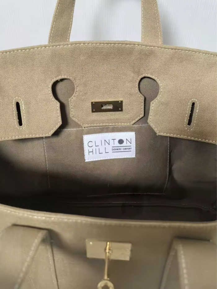 私の旅行バッグValigeria Pelletteria Richini bag The Knitkin Bag – Clinton Hill Cashmere Company