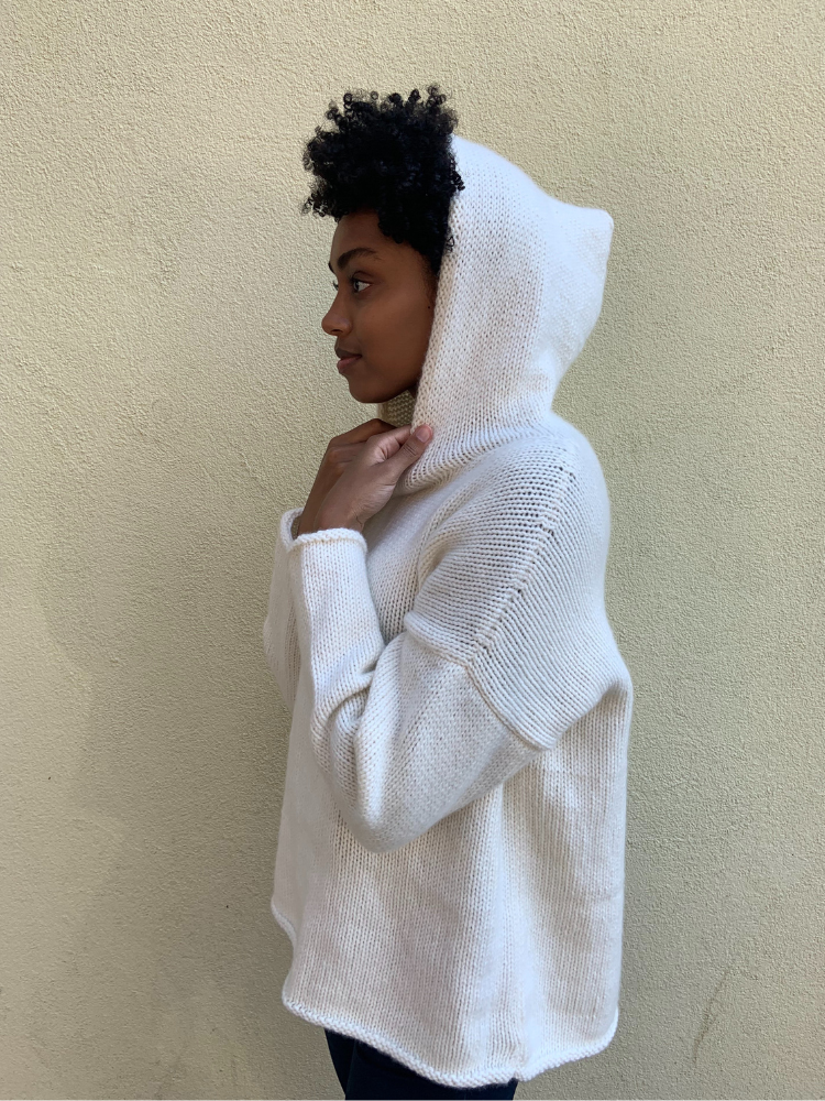 Comfy Cozy Hoody Clinton Hill Cashmere Company