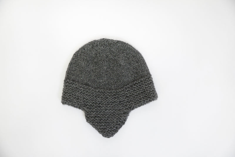 Clinton Hill Cashmere bebe helmet hat kit for knitting, worsted weight- Best cashmere yarn