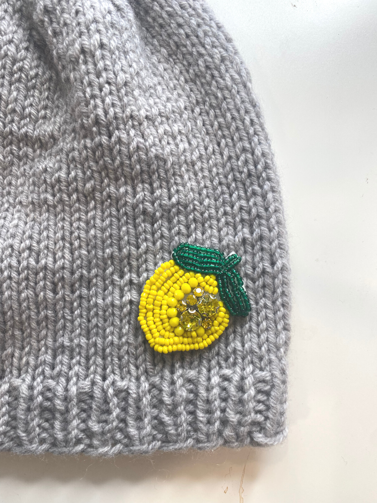 Lemon- Gem Embellishment