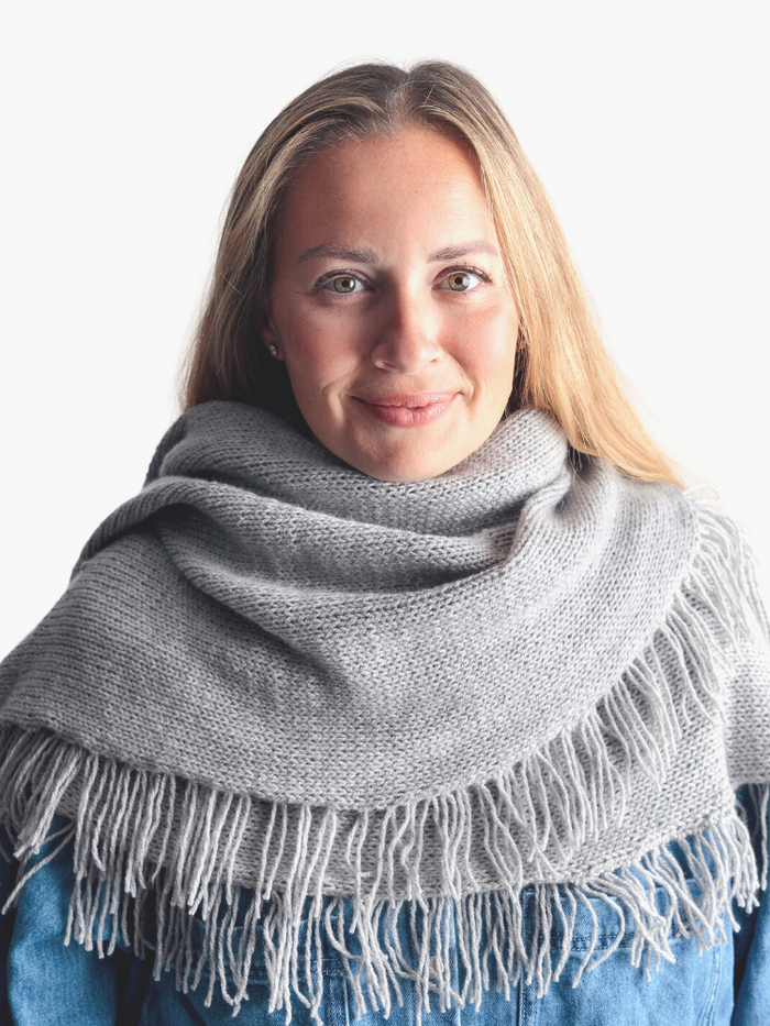 Fringed Wrap – Clinton Hill Cashmere Company Fringed Wrap – Clinton Hill Cashmere Company